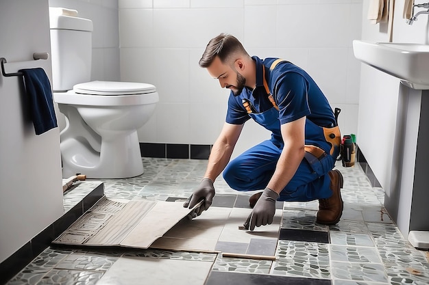 Bathroom Tiling Work